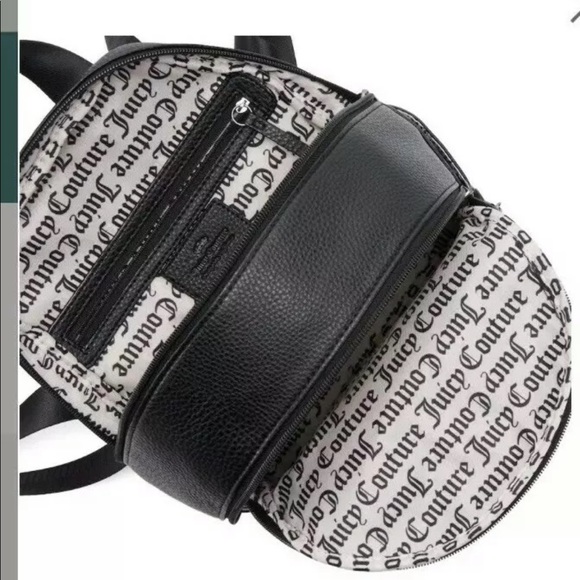 New Juicy Couture Nighter White Charm Backpack - Picture 2 of 4